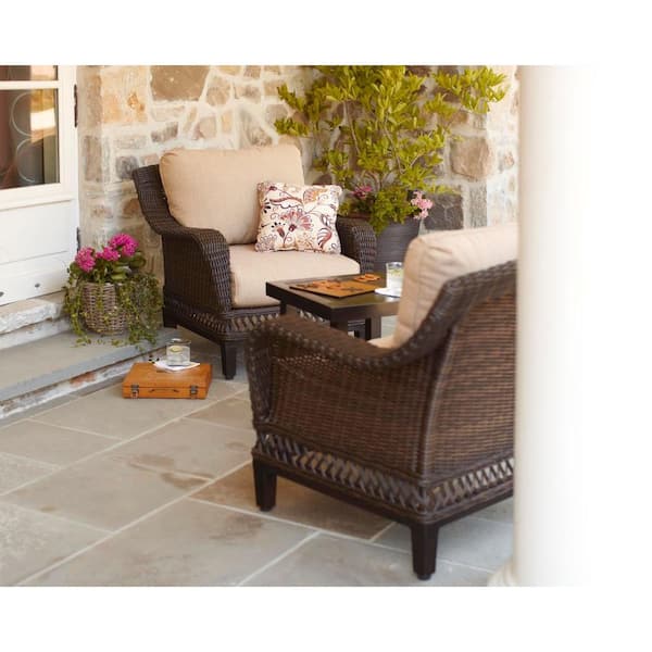 hampton bay woodbury patio set