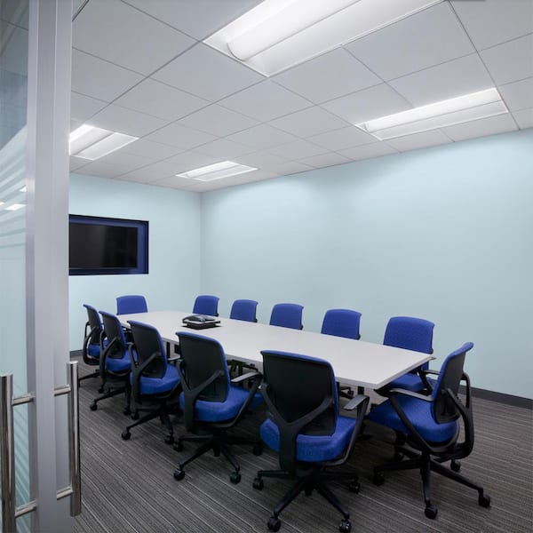 1 gal. #560A-1 Pale Sky Dead Flat Interior Paint