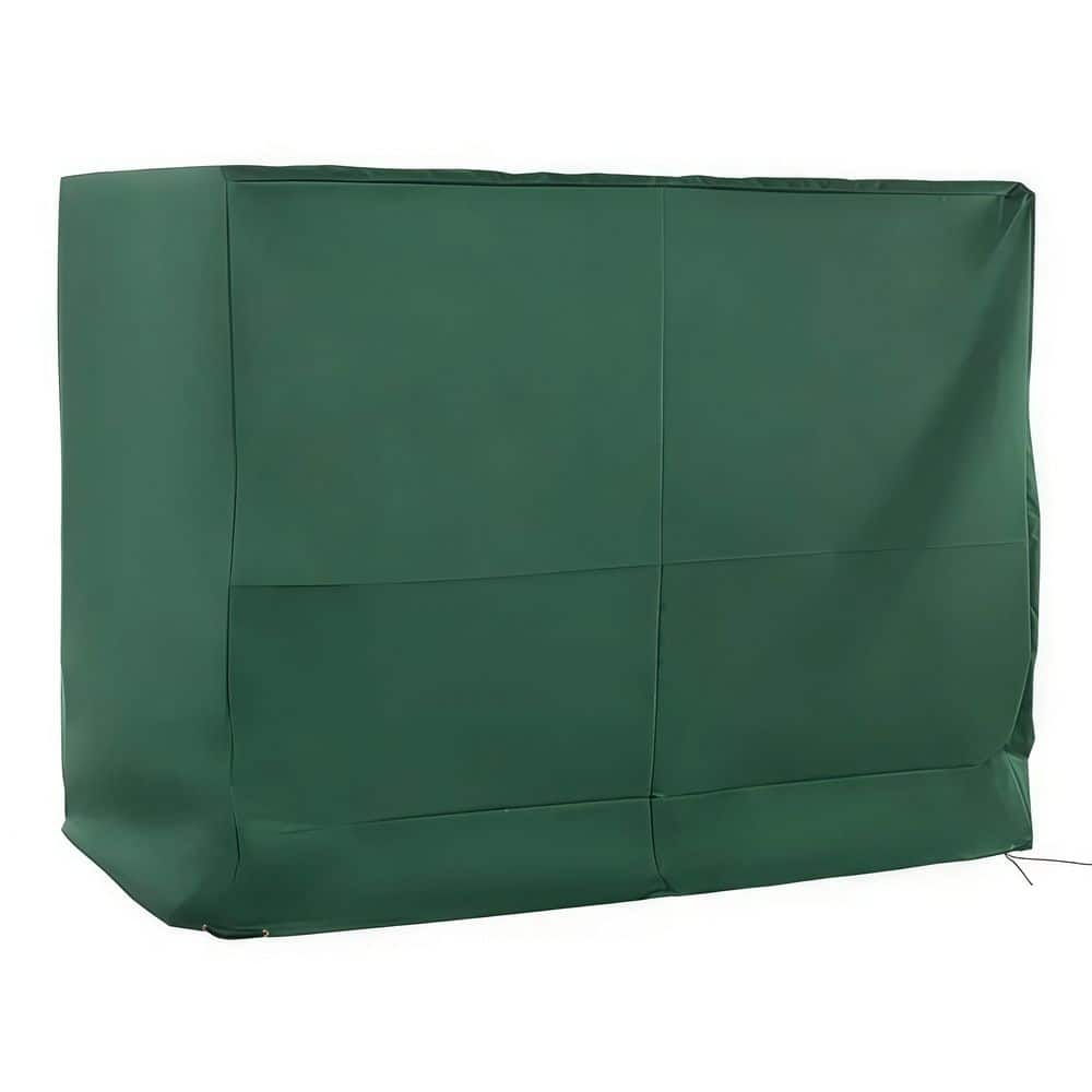 600D Oxford 3-Seater Patio Swing Cover Outdoor Swing Chair Cover Rain Protection Waterproof Anti-UV, Dark Green price history on PriceWatchPro