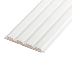 PrimeLinx 1 in. x 4 in. x 8 ft. Radiata Pine Finger Joint Primed