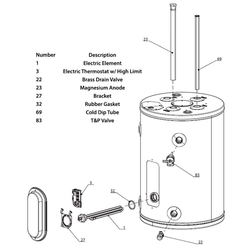 Ariston 6-Gallon White Electric Point of Use Water Heater