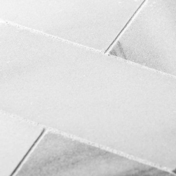 Jeffrey Court Carrara White 3 in. x 6 in. Honed Marble Wall and Floor Tile (1 sq. ft. / pack)
