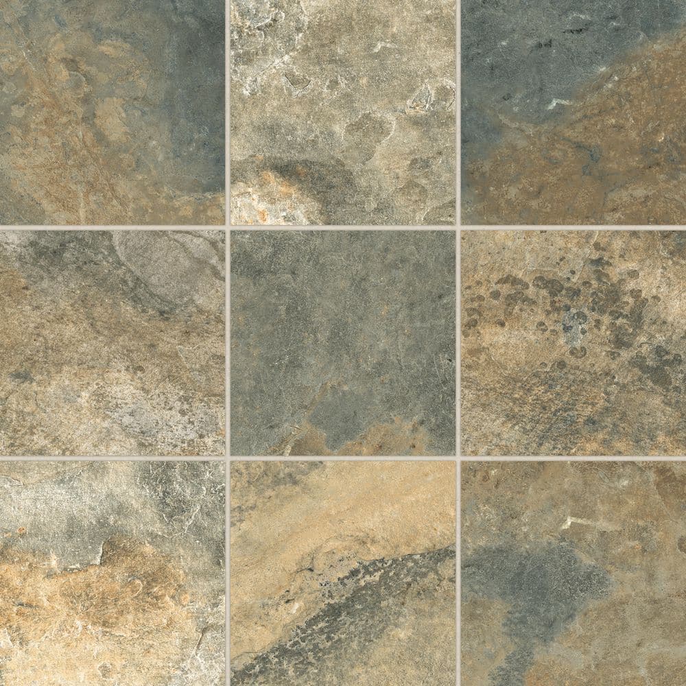 "Sinai 6"" x 6"" R11 Anti-Slip Matte Pressed Porcelain Field Tile in Green (6.24 sq. ft. / Case)" price history on PriceWatchPro