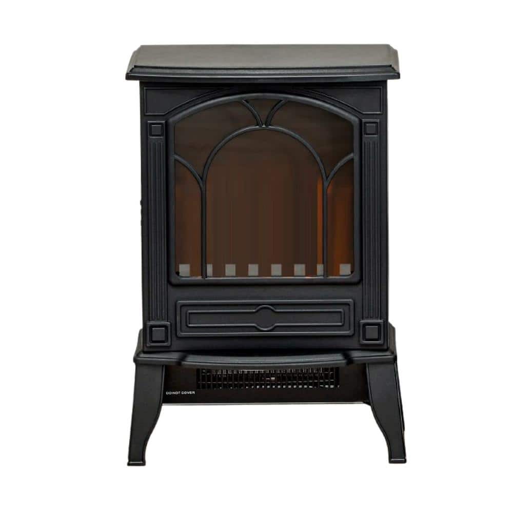 15.25 in. x 22.25 in. Freestanding Electric Fireplace Heater Heater with Re
