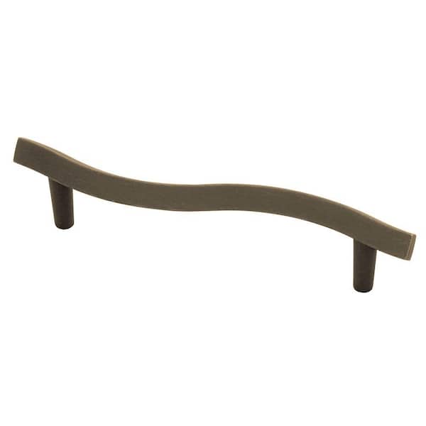 Liberty Fusilli 3-3/4 in. (96mm) Distressed Oil Rubbed Bronze Angular Drawer Center-to-Center Pull