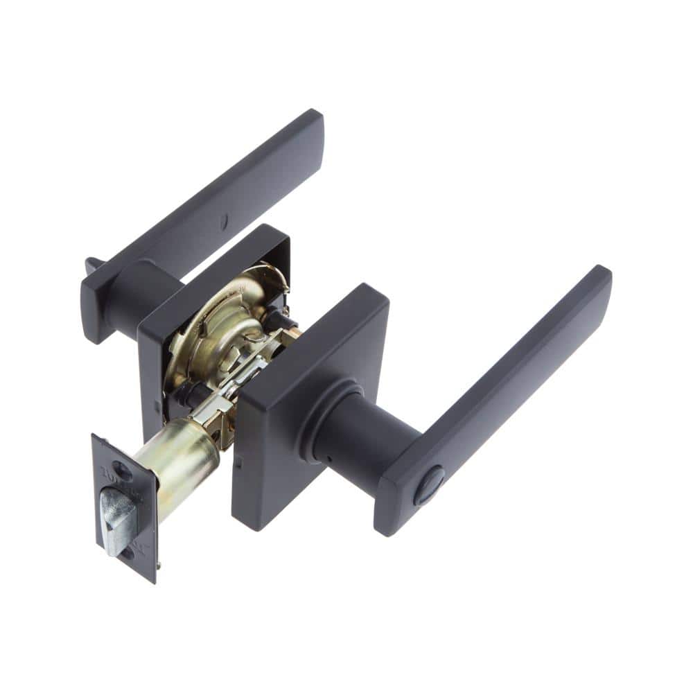 European Low Profile Iron Black Privacy Hall/Closet Door Lever price history on PriceWatchPro