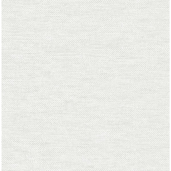 CASA MIA Texture Effect Light Grey Paper Non - Pasted Strippable Wallpaper Roll Cover 56.05 sq. ft.