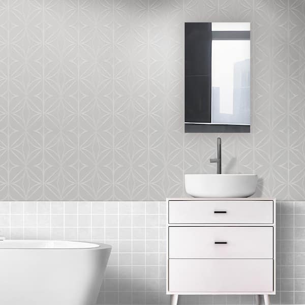 Aquadom Royale 24 in. W x 36 in. H Rectangular Medicine Cabinet with Mirror Defogger, Removable 3X Magnifying Mirror,Right Hinge