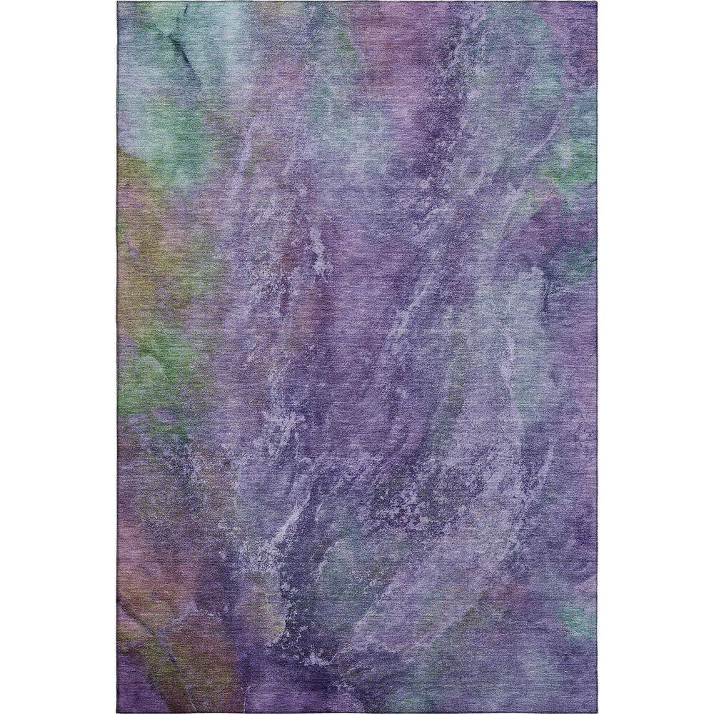 Mayfield Premium Machine Washable Abstract AMF2308 Purple 10 ft. x 14 ft. Area Rug price history on PriceWatchPro