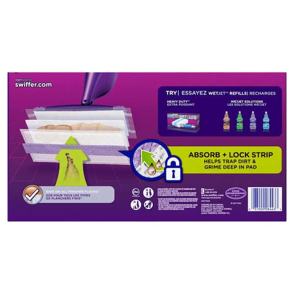 Swiffer WetJet Wood Mopping Refill Pads Unscented (20-Count
