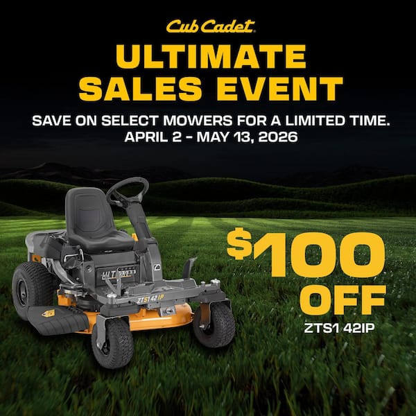 Ultima ZTS1 42 in. 547 cc IntelliPower Engine Dual Hydro Drive Gas Zero Turn Riding Lawn Mower w/Steering Wheel Control