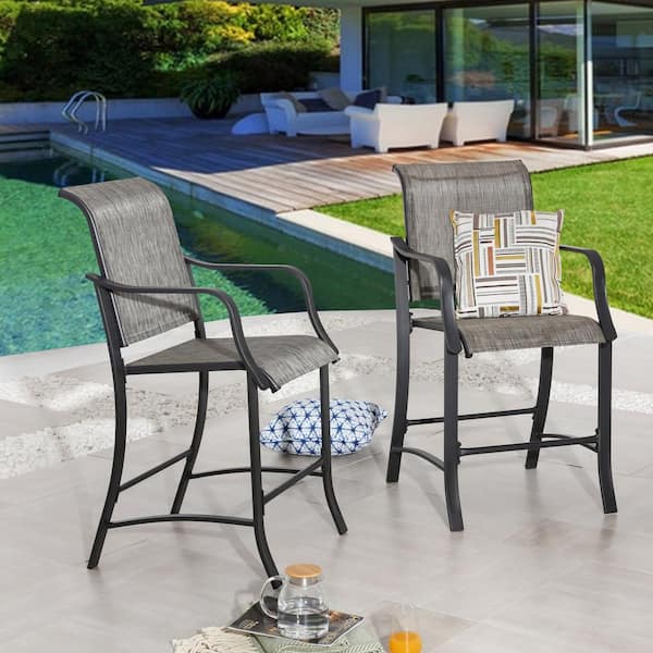 Bar height outdoor sling chairs sale