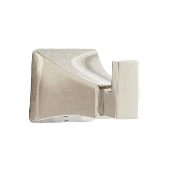 SIGNATURE HARDWARE Vilamonte Knob Robe/Towel Hook in Polished Nickel