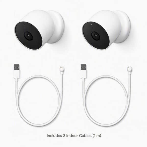 Google Nest Cam (Battery) - Outdoor or Indoor Security Camera (2