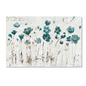 30 in. x 47 in. "Abstract Balance VI Blue" by Lisa Audit Printed Canvas Wall Art