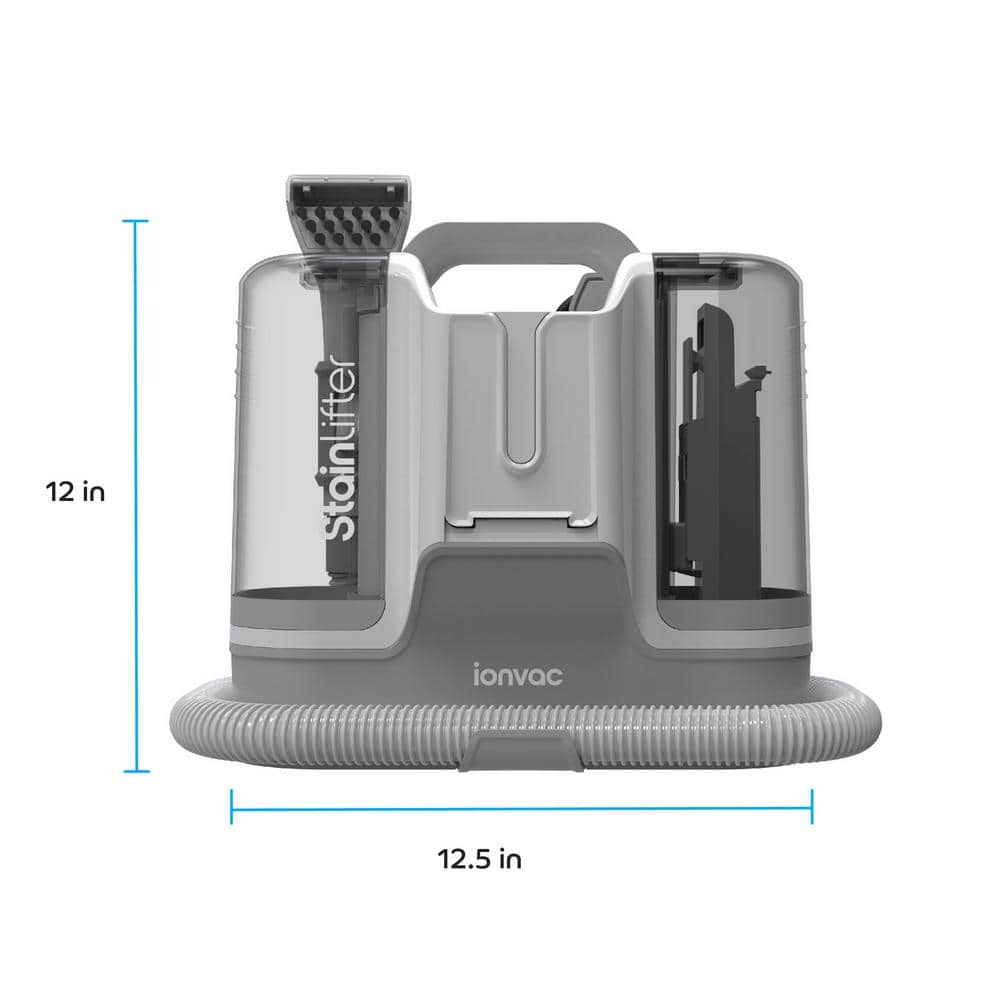 Ionvac Gray Portable Carpet and Upholstery Steamer Cleaner