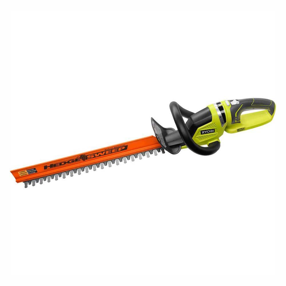 RYOBI ONE+ 22 in. Cordless Battery Hedge Trimmer (Tool Only) - Home Depot
