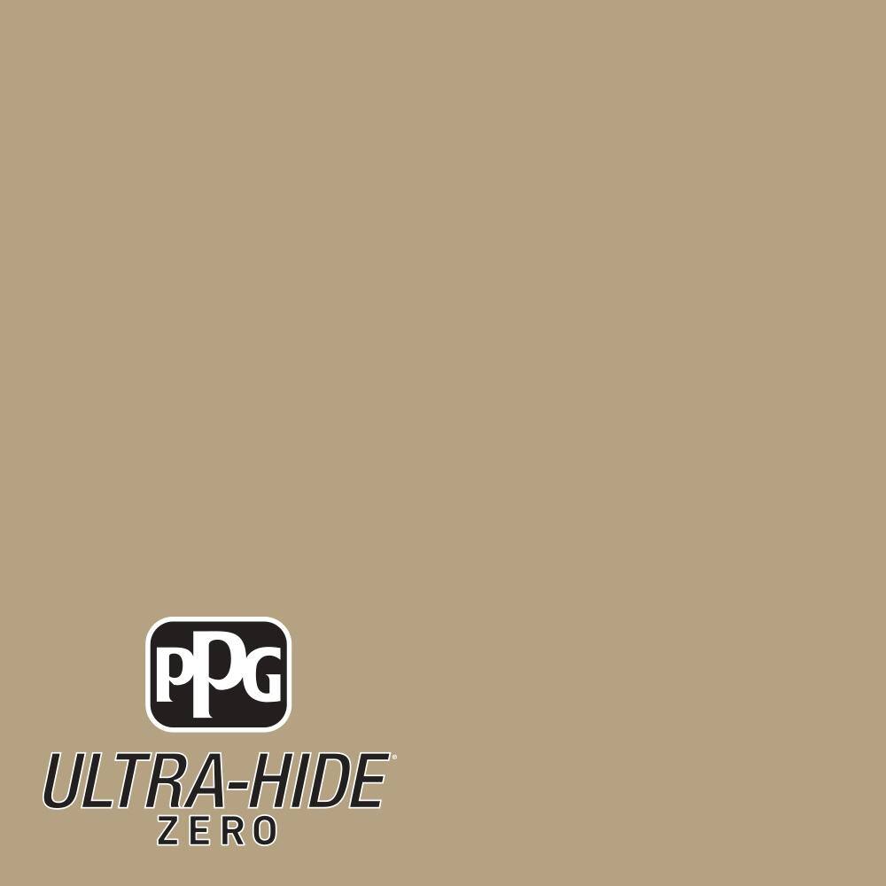 PPG 5 gal. #HDPWN46D Ultra-Hide Zero Old Surrey Beige Flat Interior ...