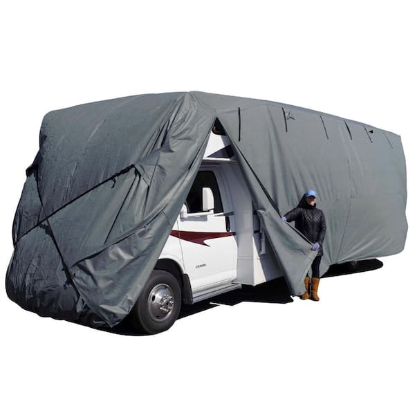 Budge Standard 364 in. x 105 in. x 108 in. Class C RV Cover Size RVC-D