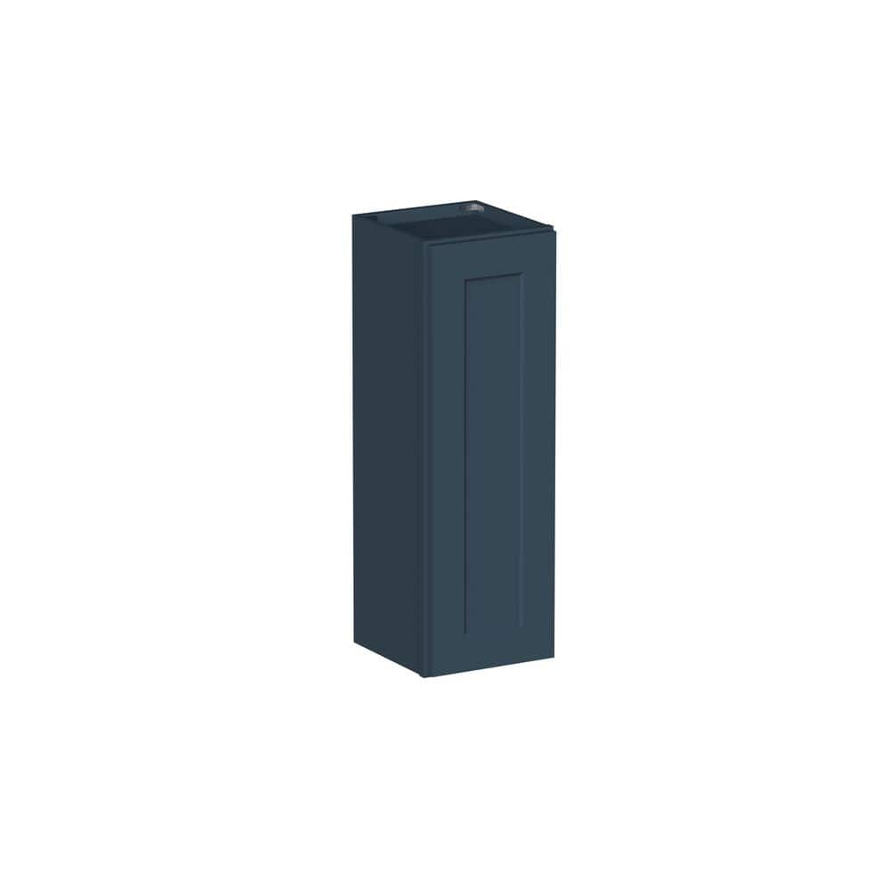"Shaker Style 12"" W x 12"" D x 36"" H Wood Frame Ready to Assemble Wall Kitchen Cabinet in Cyber Grey" price history on PriceWatchPro