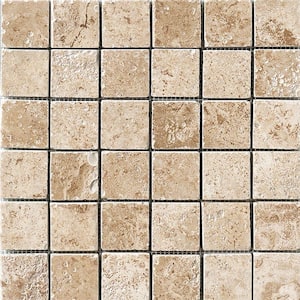 Montagna Cortina 12 in. x 12 in. x 8 mm Porcelain Mosaic Floor and Wall Tile