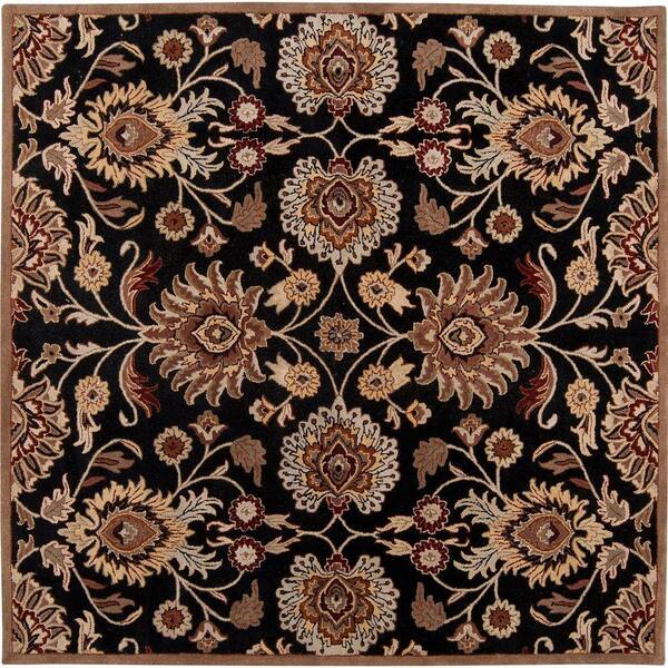 Artistic Weavers Artes Maroon 10 ft. x 10 ft. Square Area Rug
