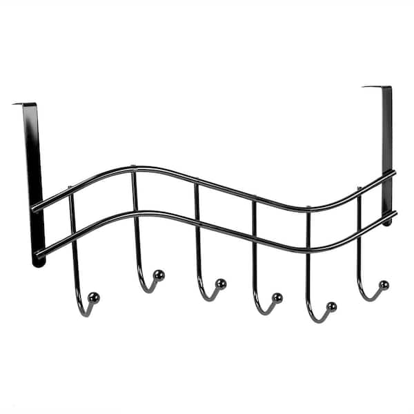 Home Basics 6-Hook Over-the-Door Rack