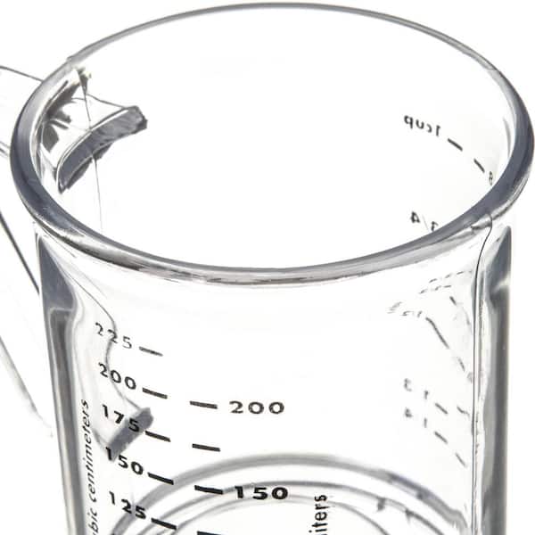 Carlisle 4314207 Measuring Cup - Clear Polycarbonate - 1 Pint