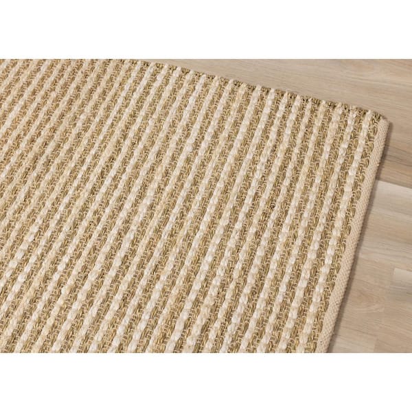 Verda Collections 5 ft. x 8 ft. Beige Tonal/Solid Indoor Area Rug