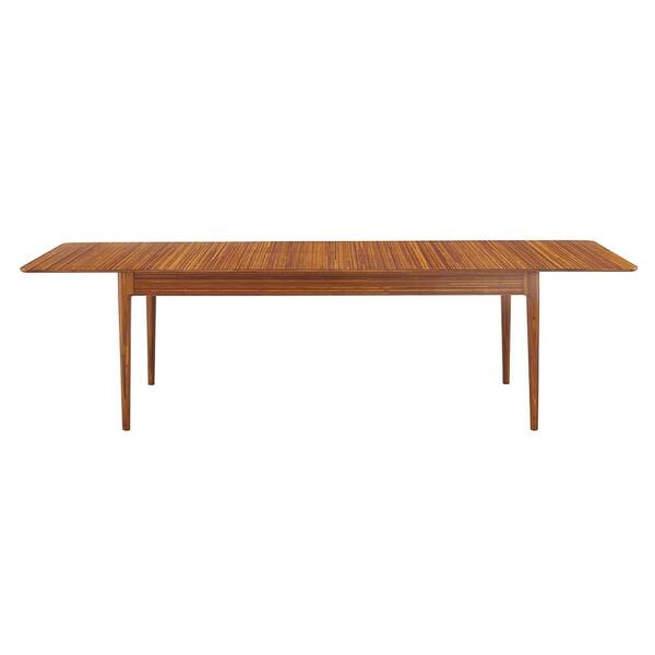 Oslo Copper Bamboo 36 in. 4 Legs Double-Leaves Extension Oslo Copper Bamboo 36 in. 4 Legs Double-Leaves Extension