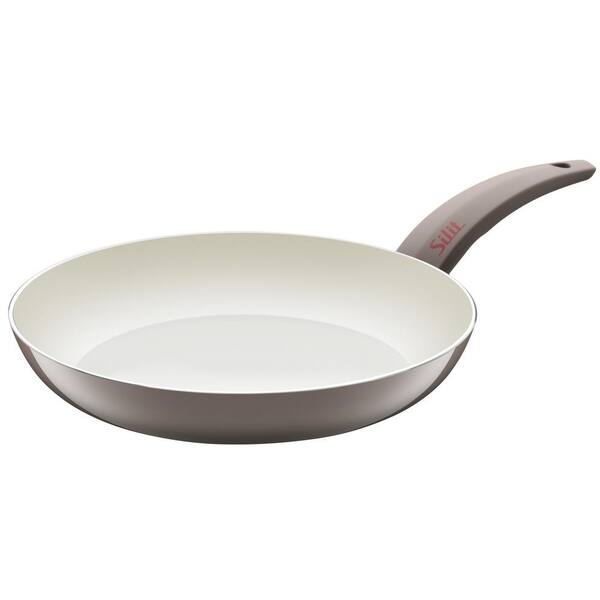 WMF Selara 11 in. Deep Frying Pan in Taupe