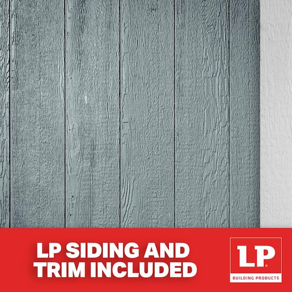 2 in. x 8 in. x 12 ft. Select SPF Log Cabin Siding 740462244283 - The Home  Depot