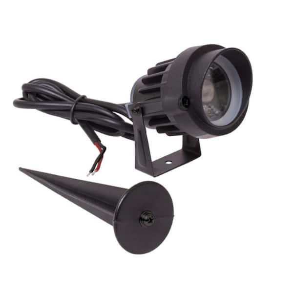 Armacost Lighting Low Voltage 5-Watt Black Integrated LED Soft Bright Landscape Light