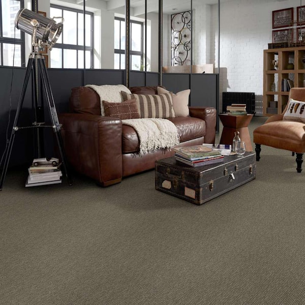 Recognition I - Tavern - Brown 24 oz. Nylon Pattern Carpet - Installation Required