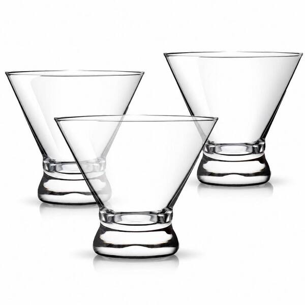 Set of 4 Glass Dessert Bowls 7.4 oz Stackable Cups for Ice Cream Sundaes Yogurt Parfaits and Appetizers
