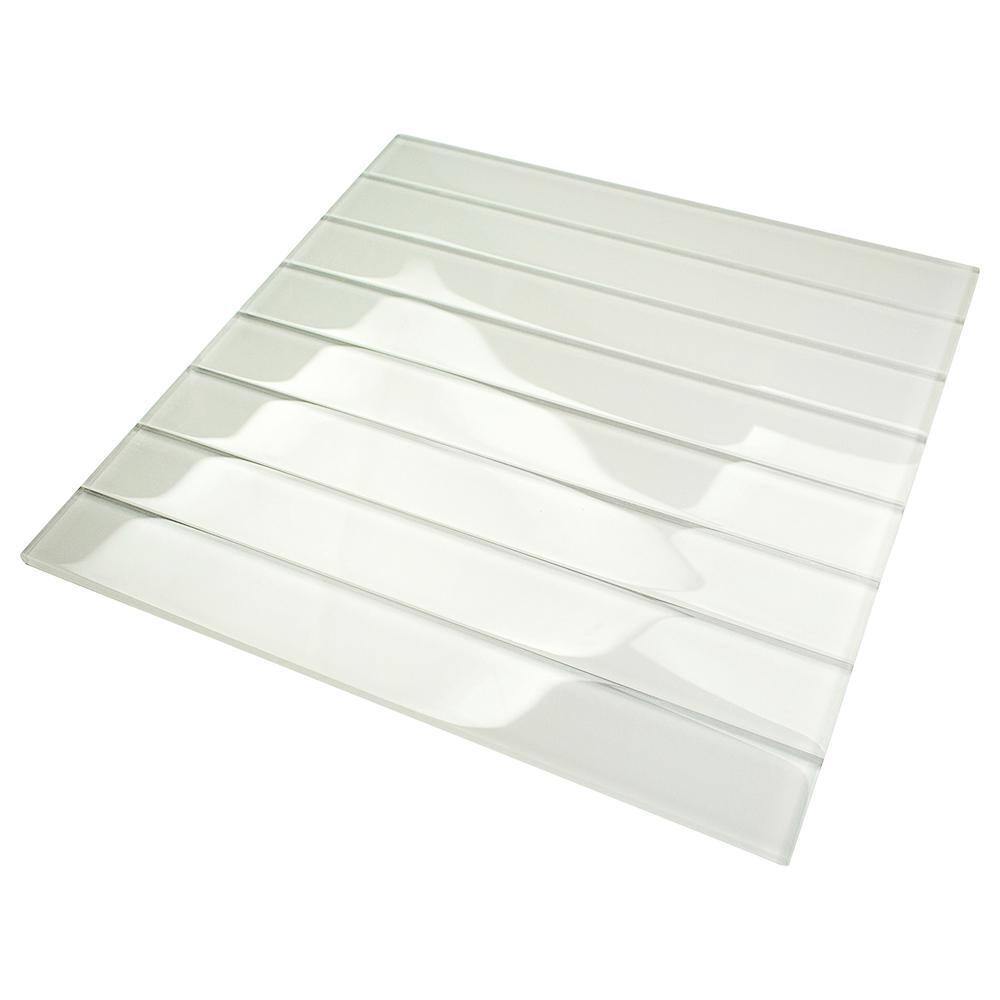 Lucid 2" x 16" Glass Subway Wall Tile (4.3 sq. ft./ box)