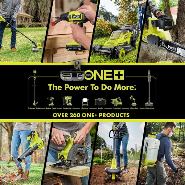 RYOBI ONE+ 18V 13 in. Cordless Battery 