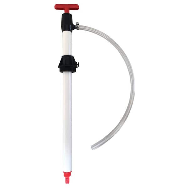 American Forge & Foundry Automotive Fuel Transfer Pump - 5 Gal. Bucket  Lever Pump with 48 In. Fuel-Resistant PVC Hose and Nozzle in the Automotive  Hand Tools department at
