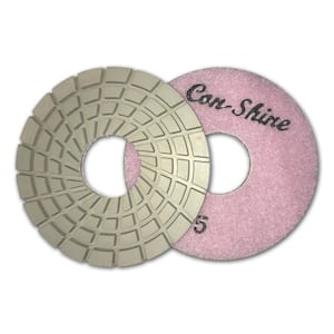 5 in. Con-Shine 5-Step Dry Diamond Polishing Pads Step 5