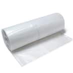 10 ft. x 100 ft. Plastic Sheeting 4 mil Fire Retardant Clear
