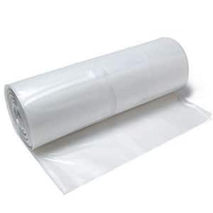 20 ft. x 100 ft. Plastic Sheeting 4 mil Fire Retardant Clear