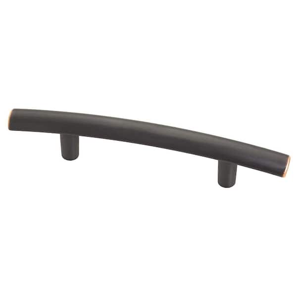 Liberty Arched 3 in. (76 mm) Center-to-Center Bronze with Copper Highlights Drawer Pull