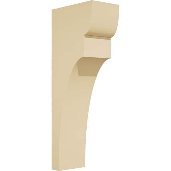 Ekena Millwork Yorktown 5 1/2 in. x 26 in. x 10 in. Polyurethane Corbel