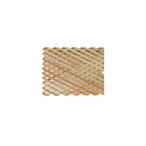 Lattice Redwood Privacy Panel (Common: 1/4 in. x 48 in. x 8 ft.; Actual: .25 in. x 48 in. x 96 in.)