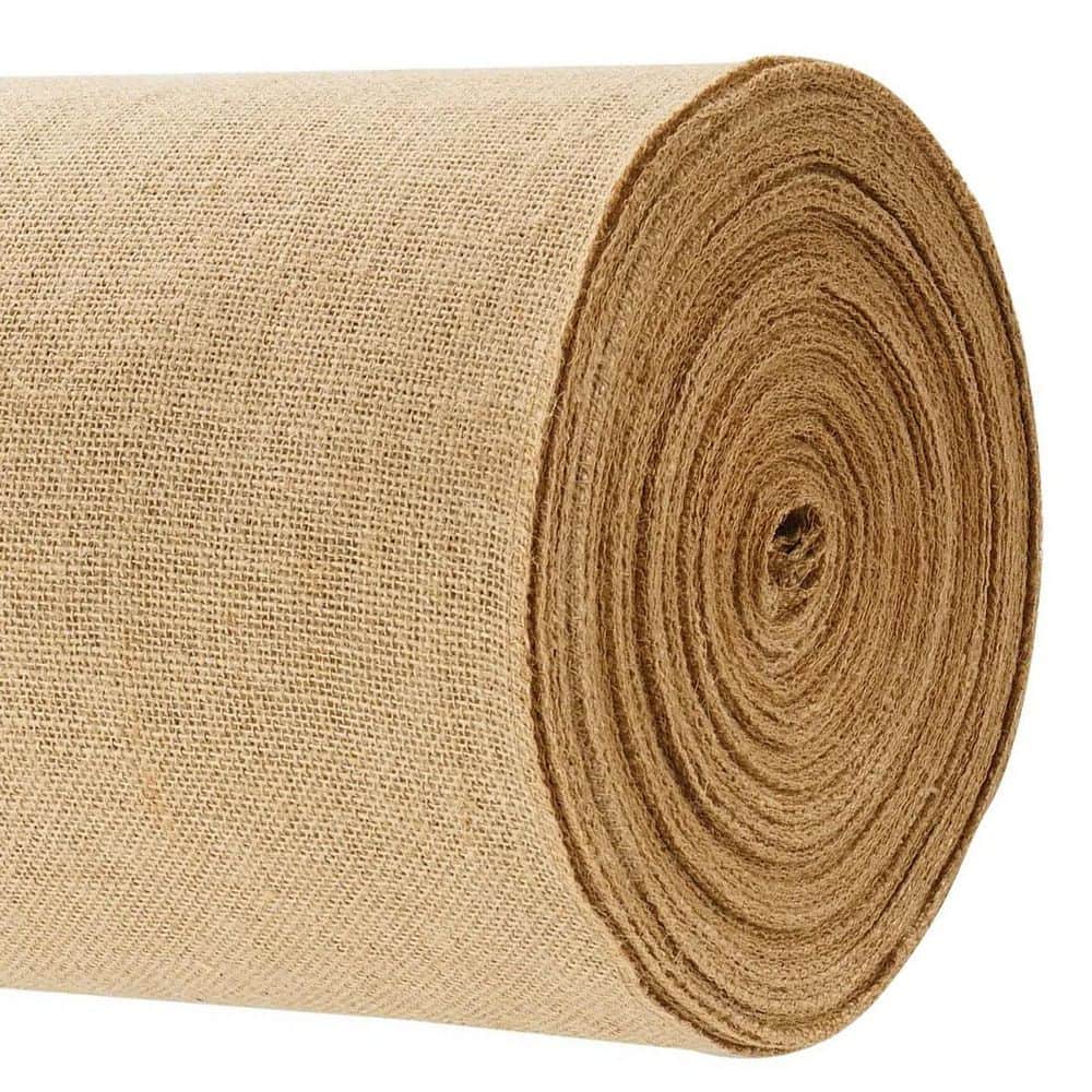 40 in. W x 300 ft. L Garden Natural Tree Wrap Burlap Fabric Roll Rustic Party Decor Landscape Fabric 7.9 OZ Weed Barrier price history on PriceWatchPro