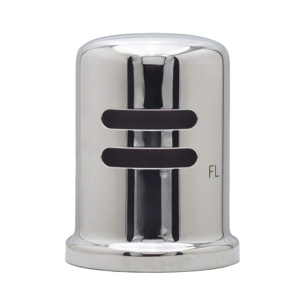 Polished Chrome Solid Brass Skirted Air Gap Cap
