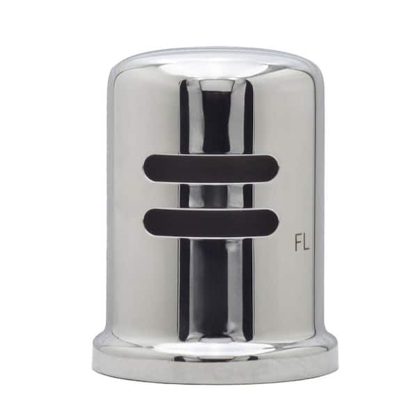 Westbrass 1-3/4 in. Heavy-Duty Skirted Brass Air Gap Cap Only in Polished Chrome