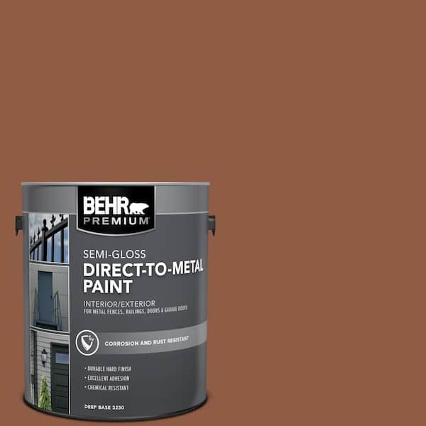 BEHR PREMIUM 1 gal. #PPU3-18 Artisan Semi-Gloss Direct to Metal Interior/Exterior Paint