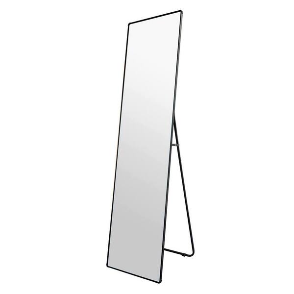 16 in. W x 61 in. H Rectangle Aluminum Framed Standing Full Length