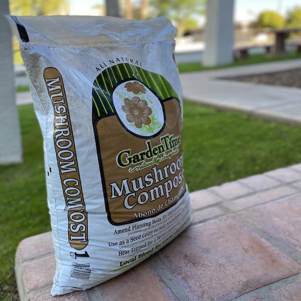 Gardentime - 1 cu. ft. Garden Time Mushroom Compost